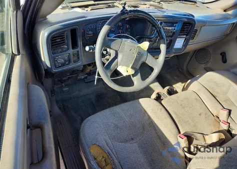 2004 Chevrolet Silverado C1500 z USA, uszkodzony, nr VIN 1GCEC14V74Z151346